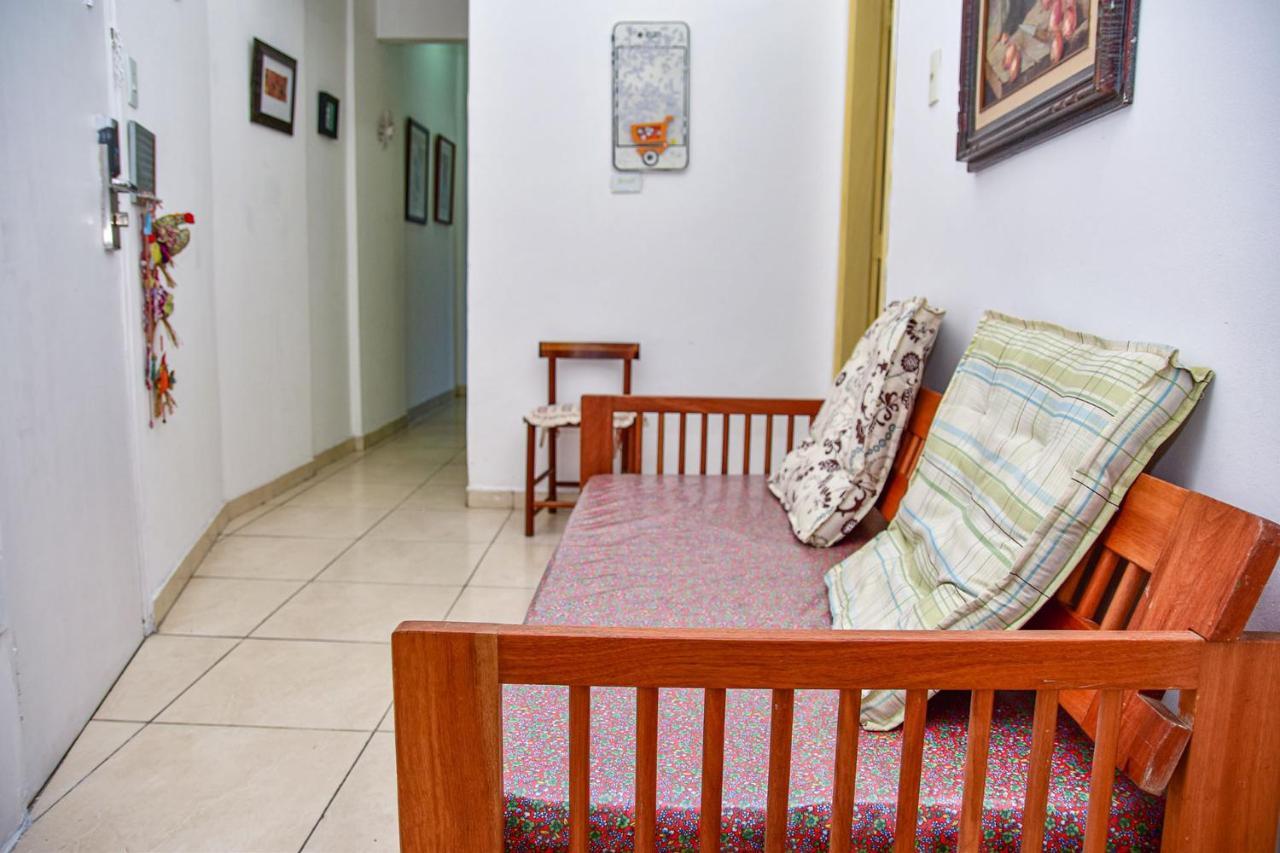 Apartmán Charmoso Apto A Beira-Mar Com Wi-Fi Em Santos Sp Exteriér fotografie